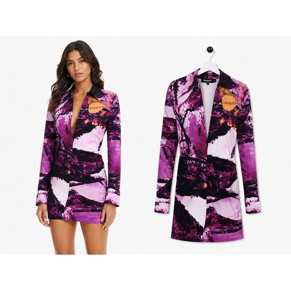 Desigual Dresses & Skirts - Desigual Short Shirt Dress Size XL Designed by Christian Lacroix
